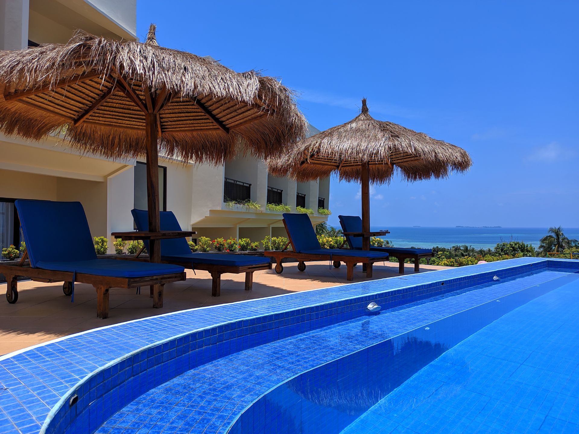 Infinity pool at The Happinezz Hills
